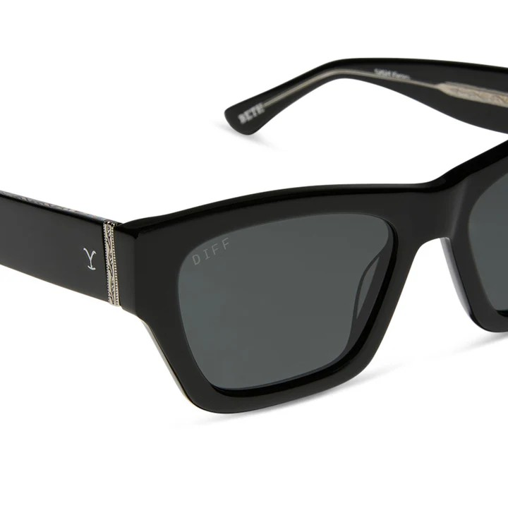 beth ii in black + grey polarized