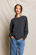 tyler french terry in vintage black