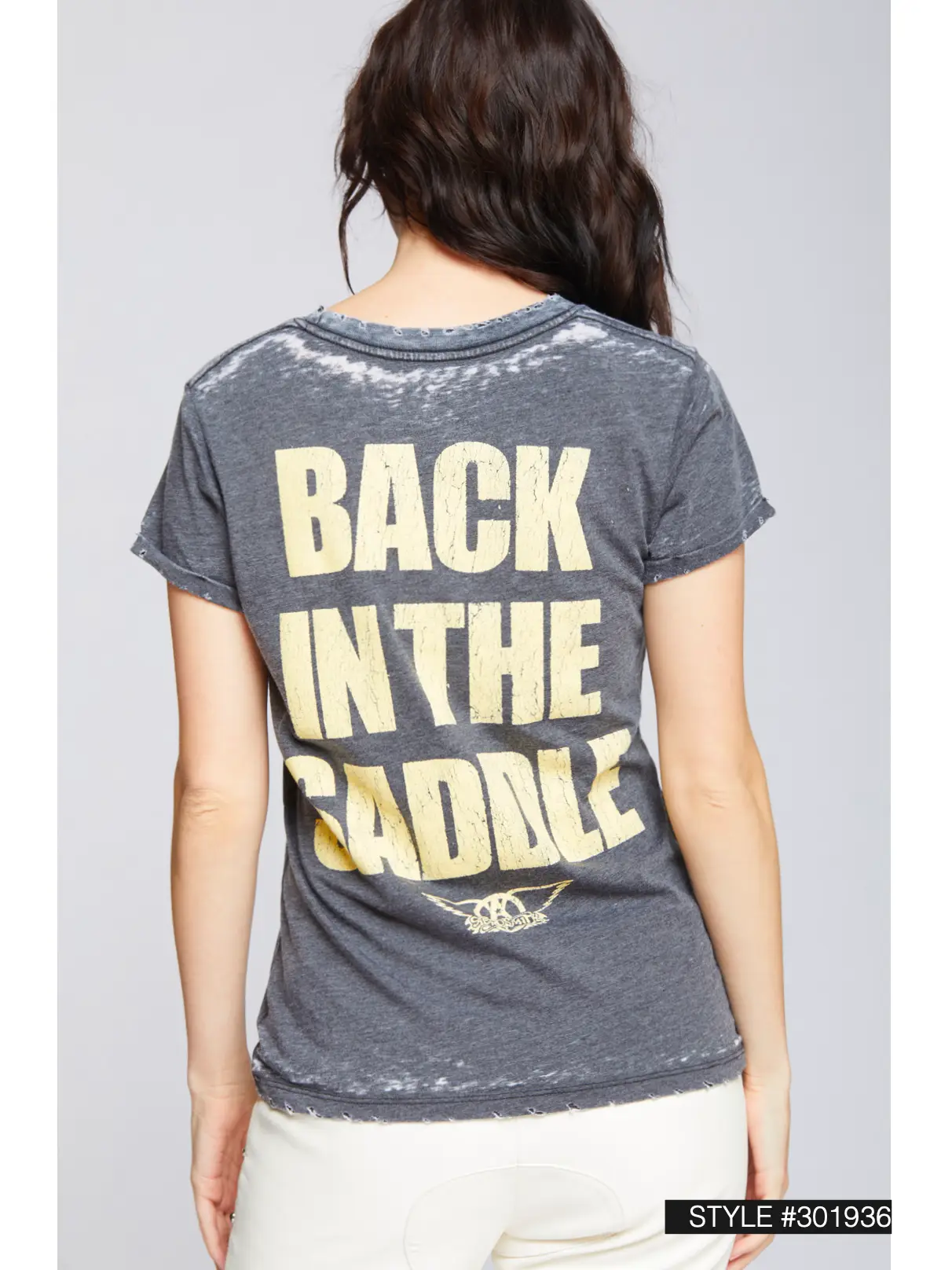 aerosmith back in the saddle tee
