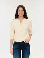 lou cardigan in cream