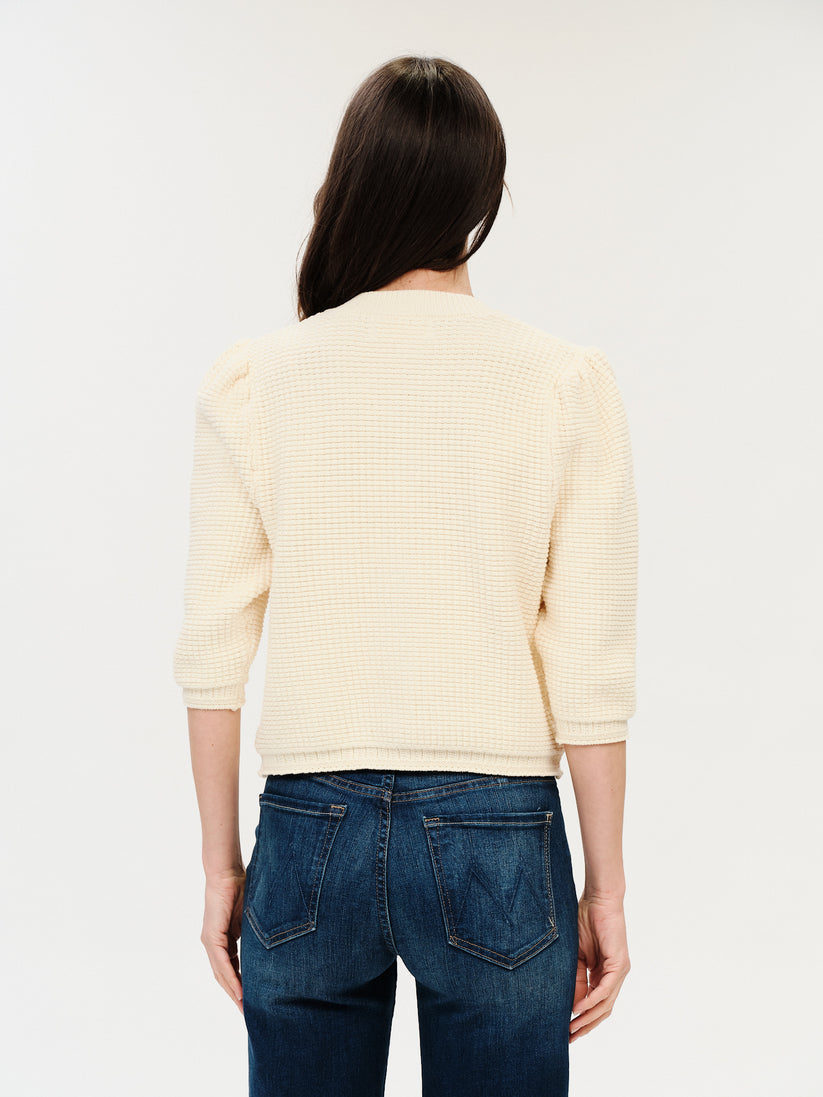 lou cardigan in cream
