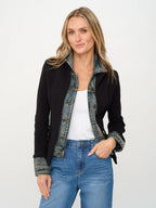 clarissa blazer in black