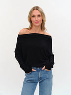 the anywhere top in black