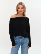 the anywhere top in black