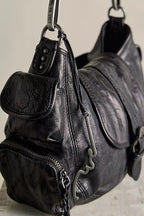 wtf baby asher tote in black