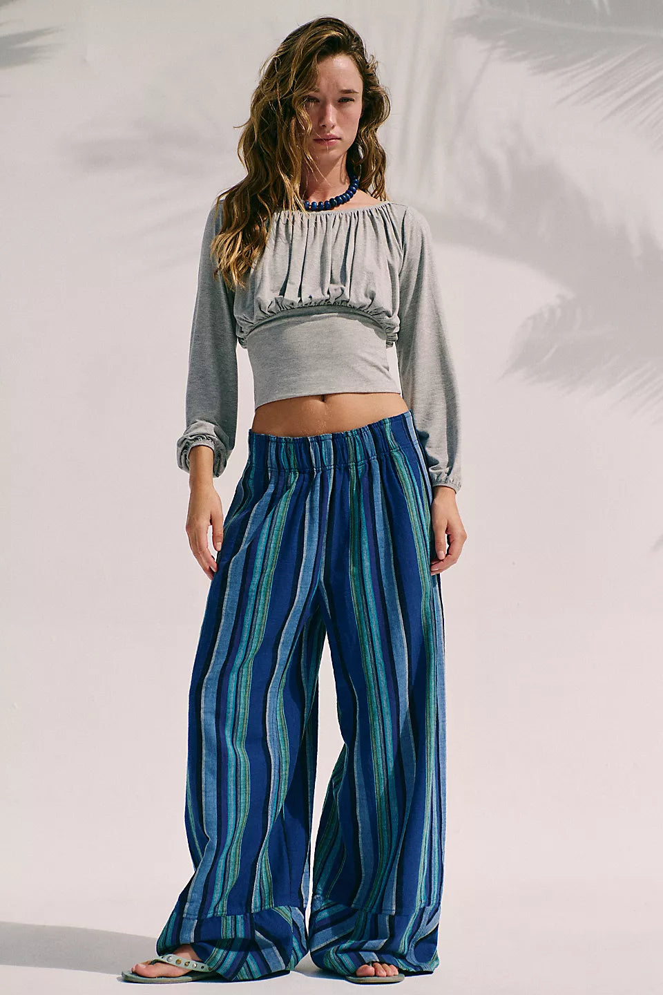 days end solar linen stripe