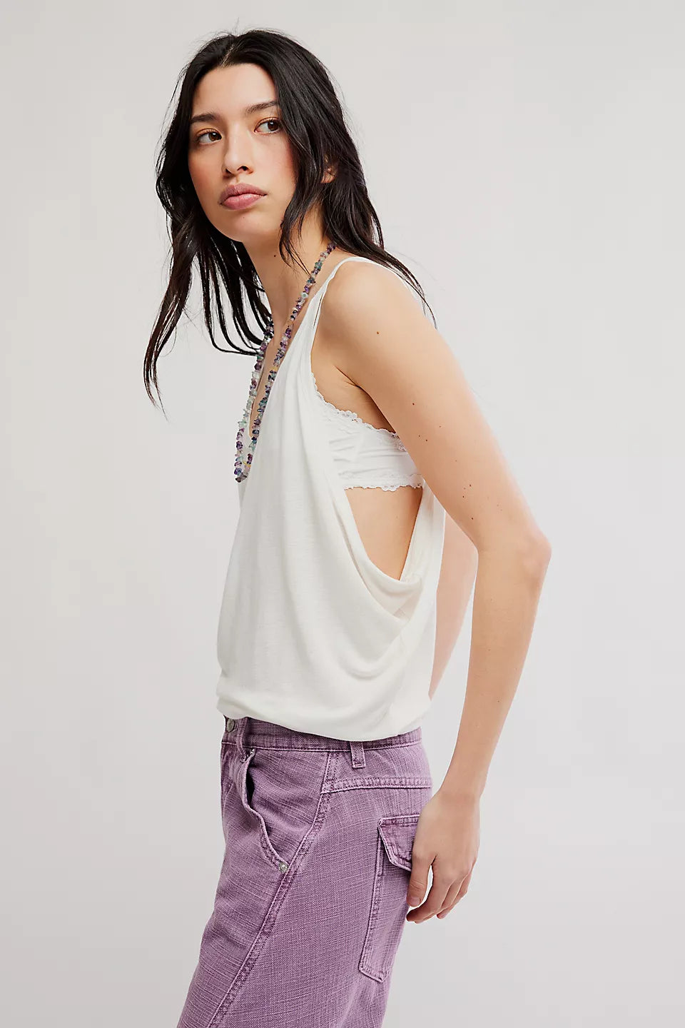 shoreside tank in clean ivory