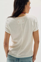 nova tee in cherry combo