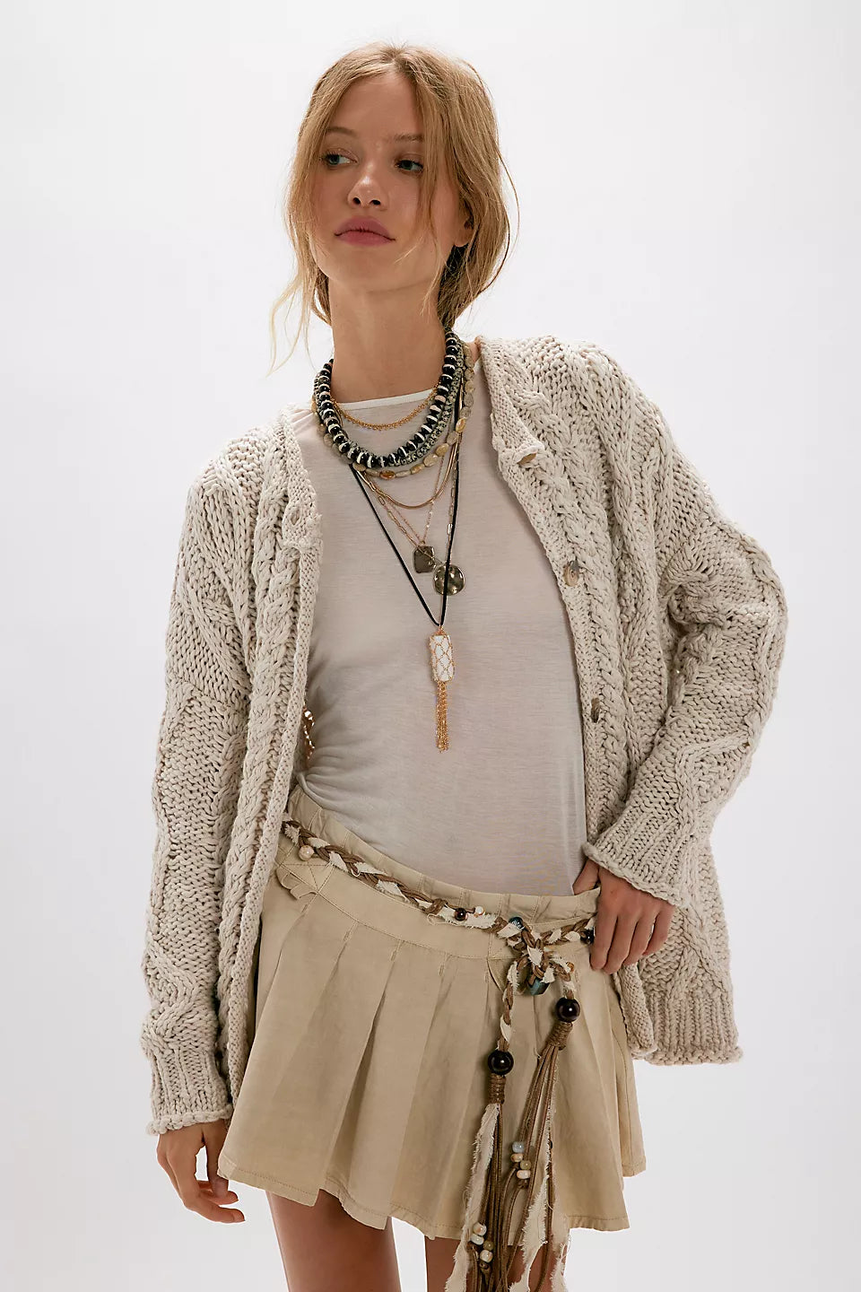 opal knit cardi