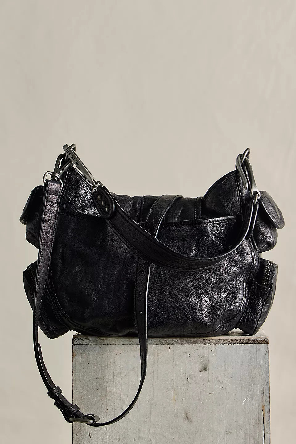 wtf baby asher tote in black