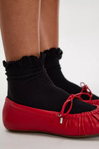beloved waffle knit ankle sock