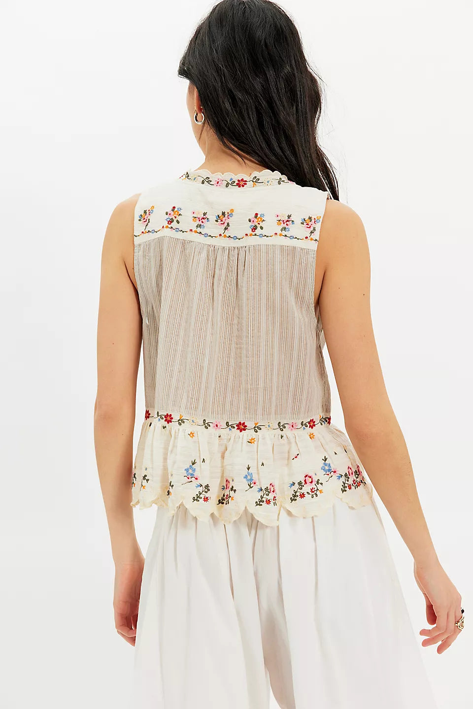 ellis blouse in tea combo