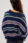 Kennedy Pullover in Midnight Sail