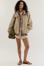 chelsea jacket in oatmeal