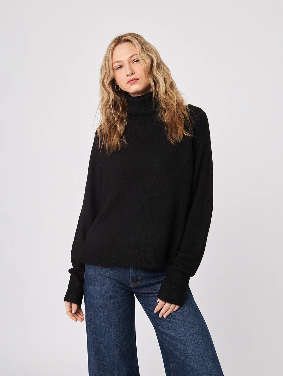 emmett sweater in caviar