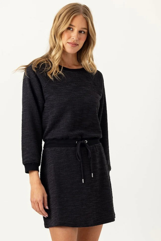 atlas dress in black