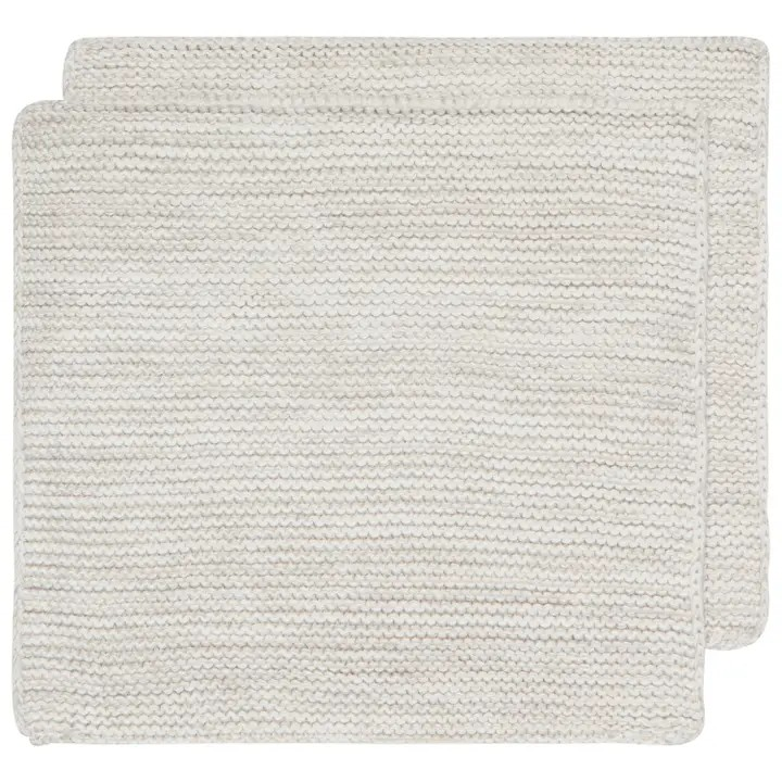 knit dishcloths set of 2