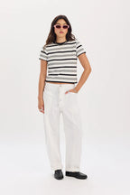 villa drawstring pant in lamb