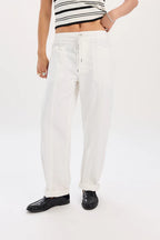 villa drawstring pant in lamb