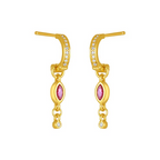 marla huggies in gold