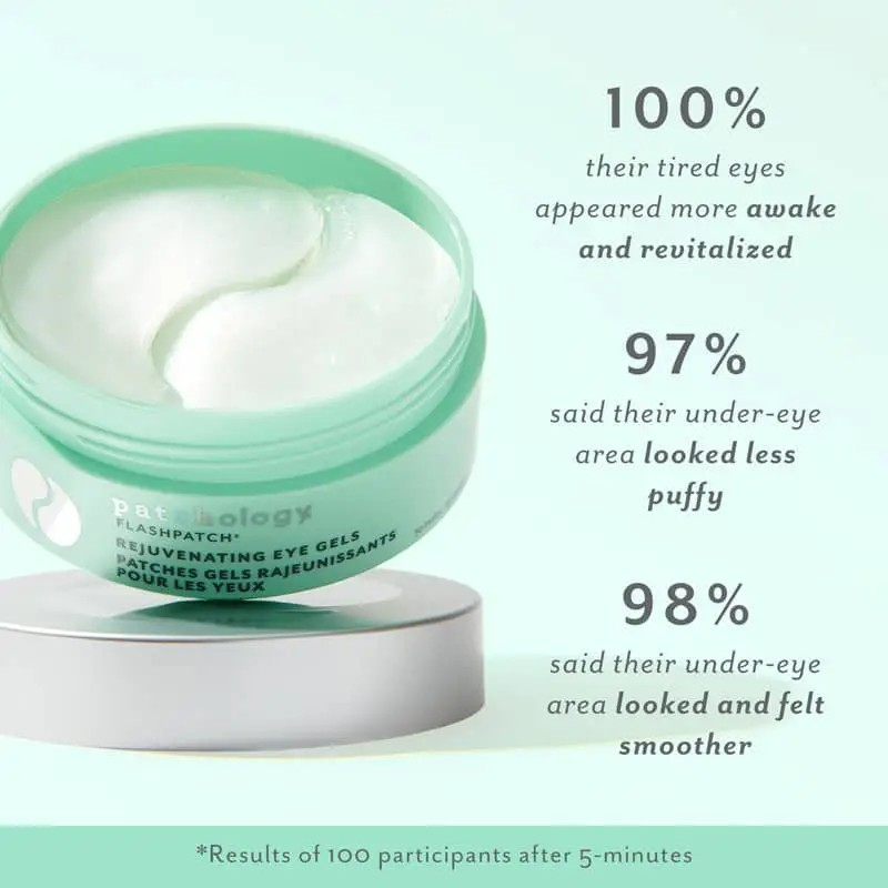 under eye flashpatch rejuvenating eye mask gels
