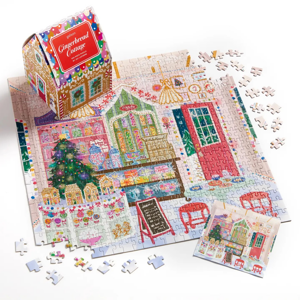 gingerbread cottage puzzle