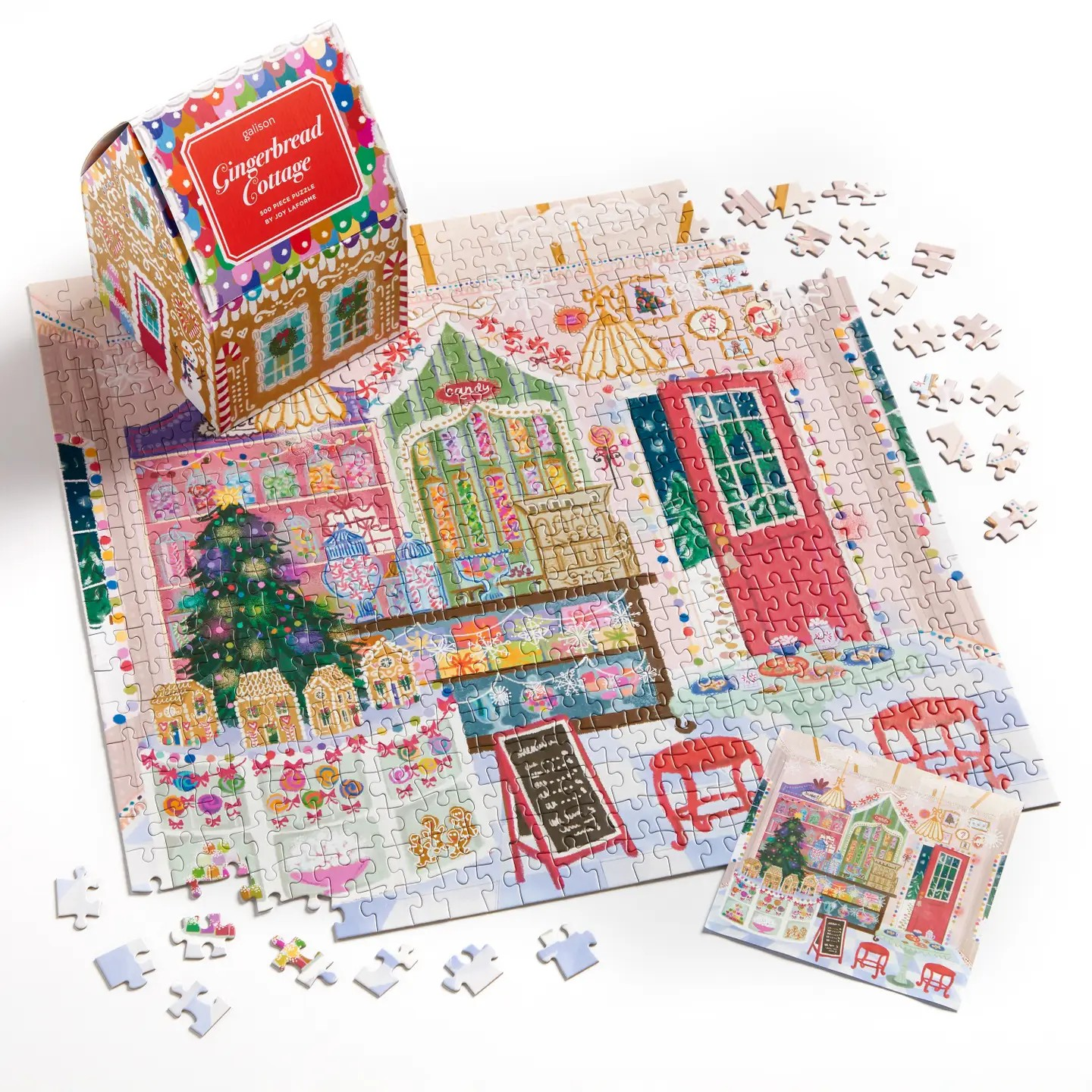 gingerbread cottage puzzle