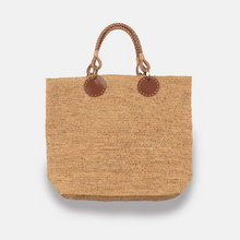  beby braided handle raffia basket bag