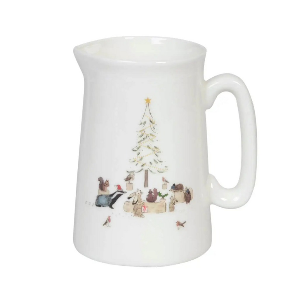 festive forest jug - small