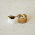 mango wood pinch pot