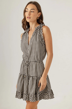gingham bliss dress