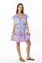 poppy dress in orchid
