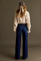 libre wide leg in navy