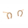 mini horseshoe studs