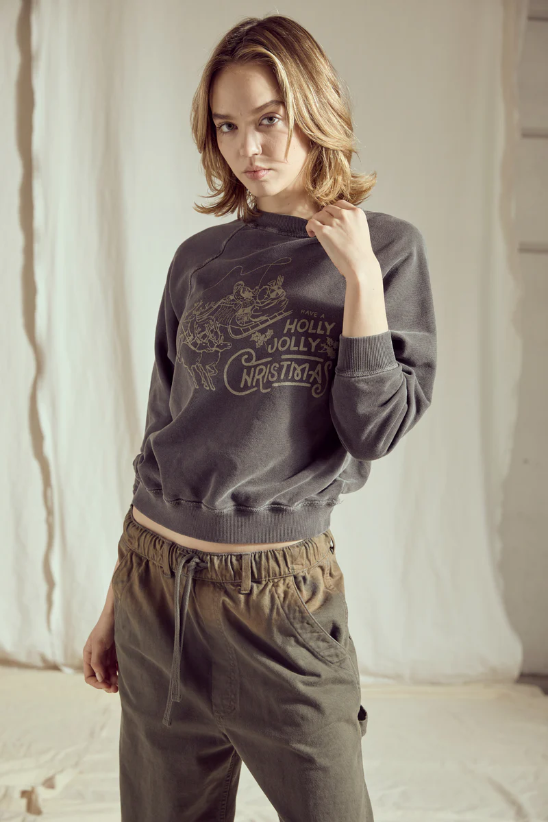 holly jolly sweatshirt