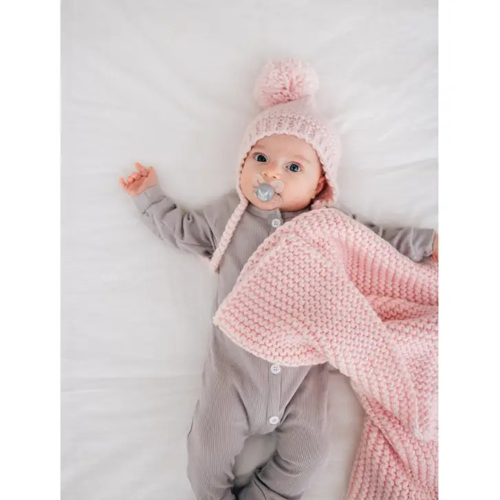 garter stitch baby blanket