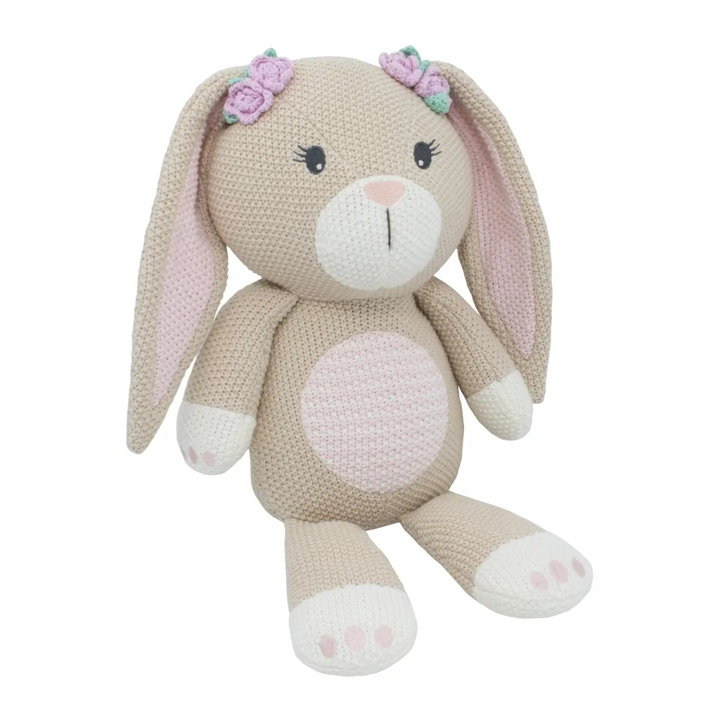 knit toy - belle bunny