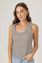 stripe linen danny tank