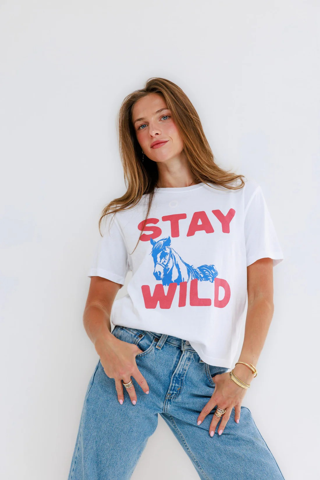 stay wild everyday tee