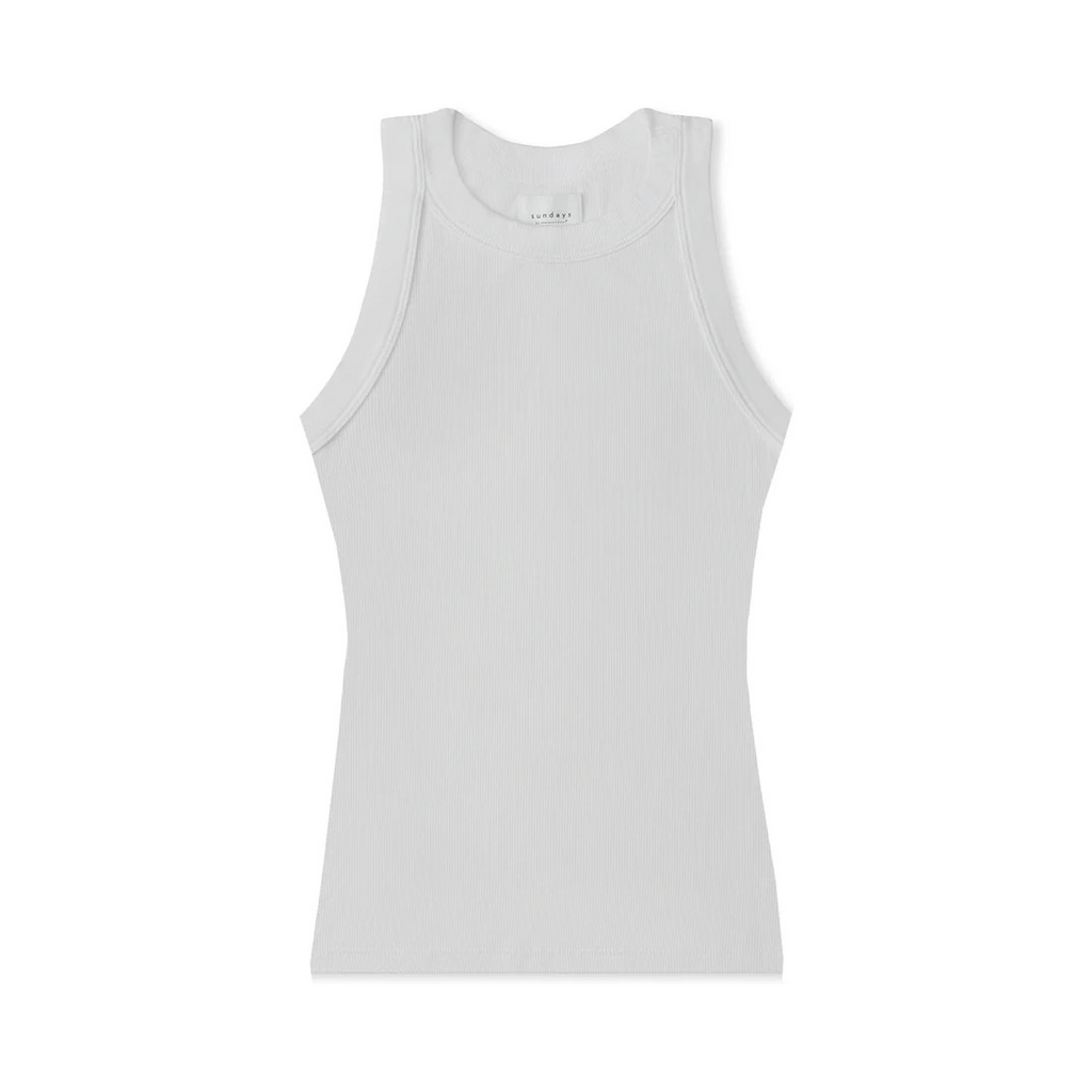 turner tank in white