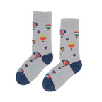 organic cotton crew socks - women's