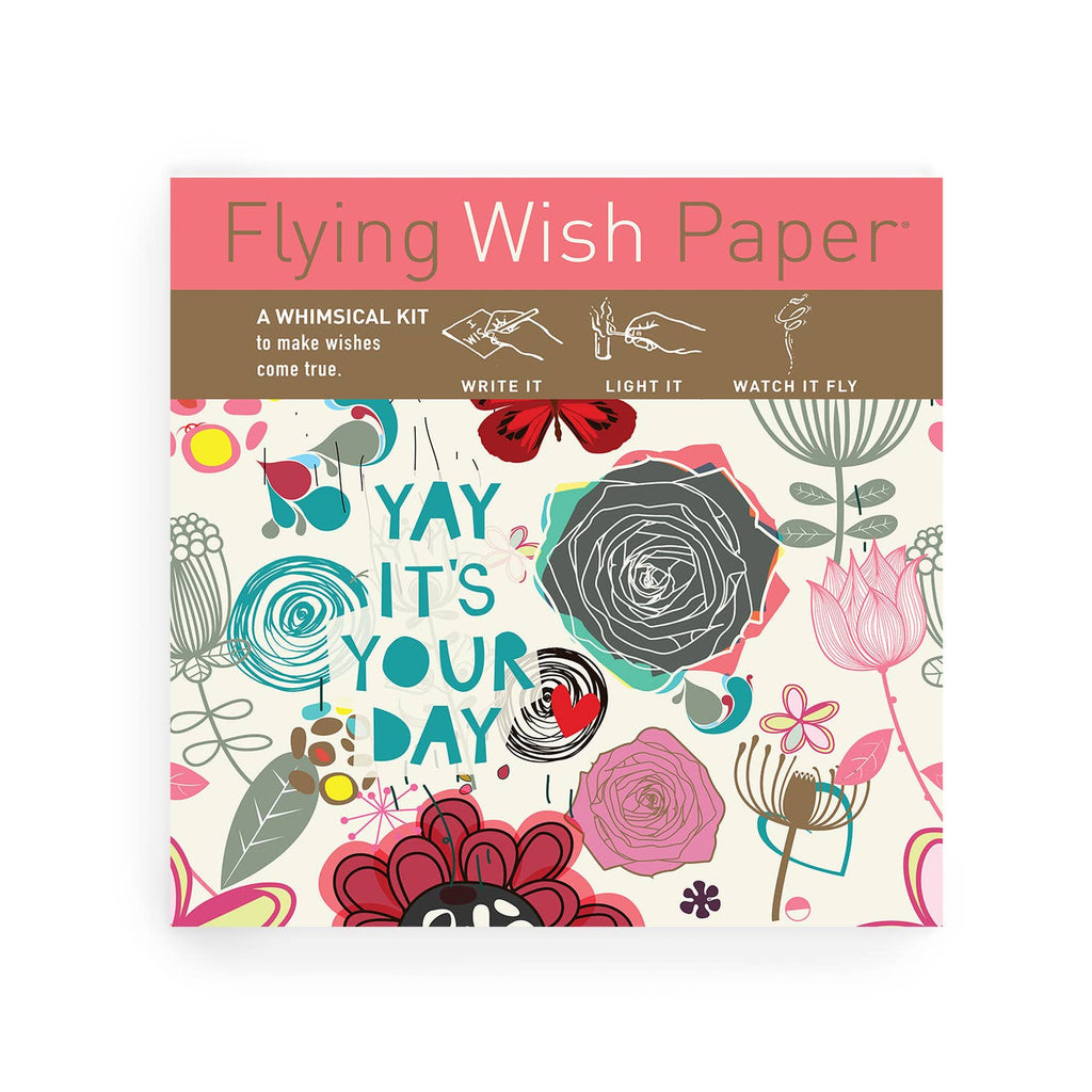 Flying Wish Paper - 15 wishes + accessories