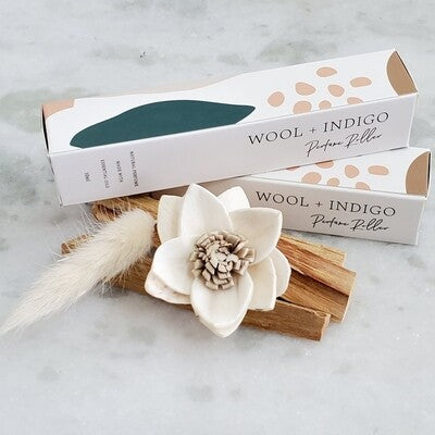 wool & indigo - perfume roller