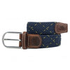 Men's Woven Belt in The Porto Two Toned
