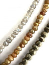 CLP - Stone & Leather wrap bracelet/necklace