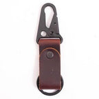 Clip Leather Keychain