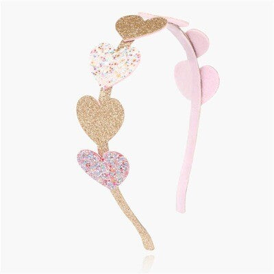Sparkle Sisters - Hearts Headband