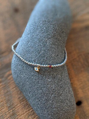 TAI - Hematite Elastic Bracelet