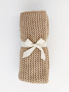garter stitch knit blanket