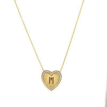  TAI Jewelry - Vintage Inspired Initial Heart